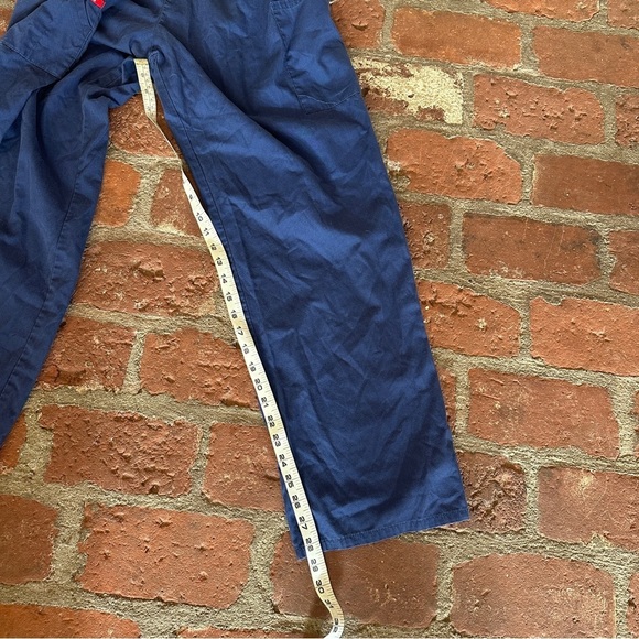 Dickies EDS Signature Women Scrubs Blue Pant Natural Rise Pull-On Size XL - Picture 12 of 16